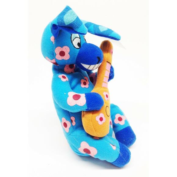 Vintage 2000 “Donkey w/Guitar” Disneyana Convention Bean Bag Plush New with tag - Picture 2 of 6